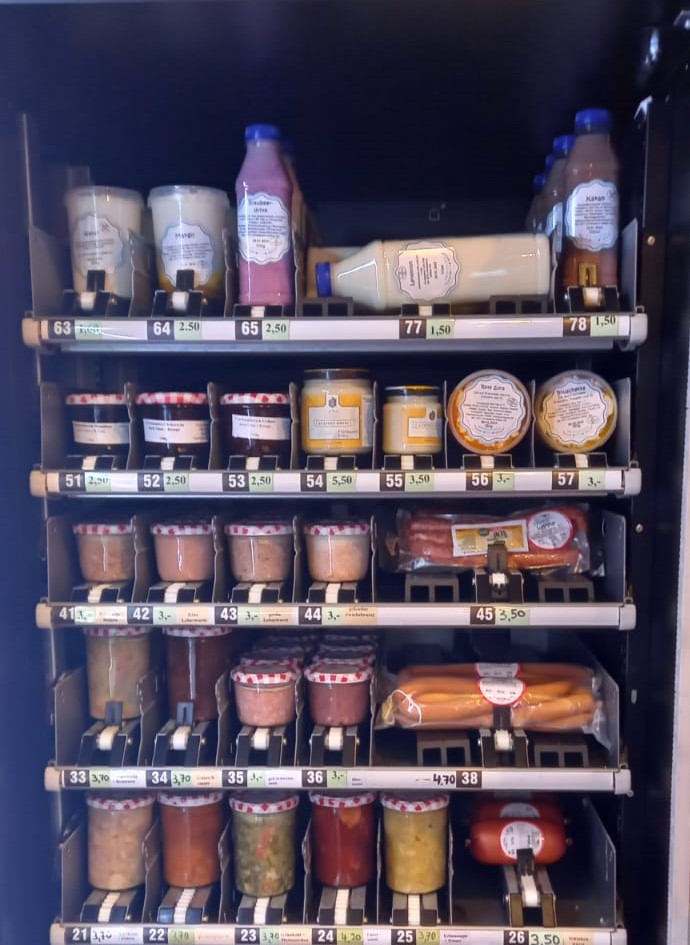 Automat in Verkaufshütte